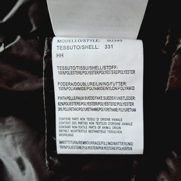 NEW Men's Gimo's Black Warm Jacket Coat Size 54 & 56 - Picture 15 of 16